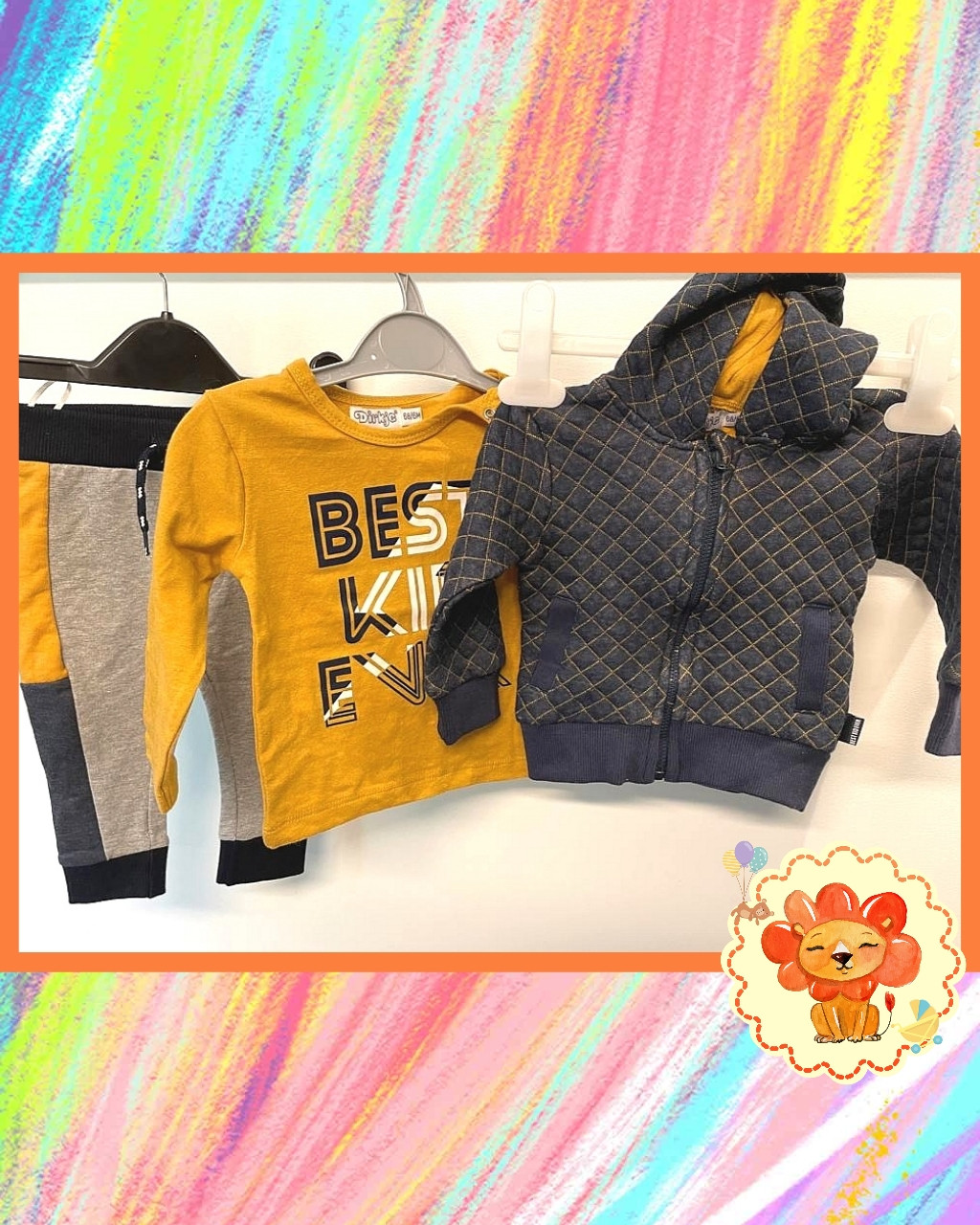 Set Kapuzenjacke, Langarmshirt, Hose Gr. 68 Jungs Flohmarkt