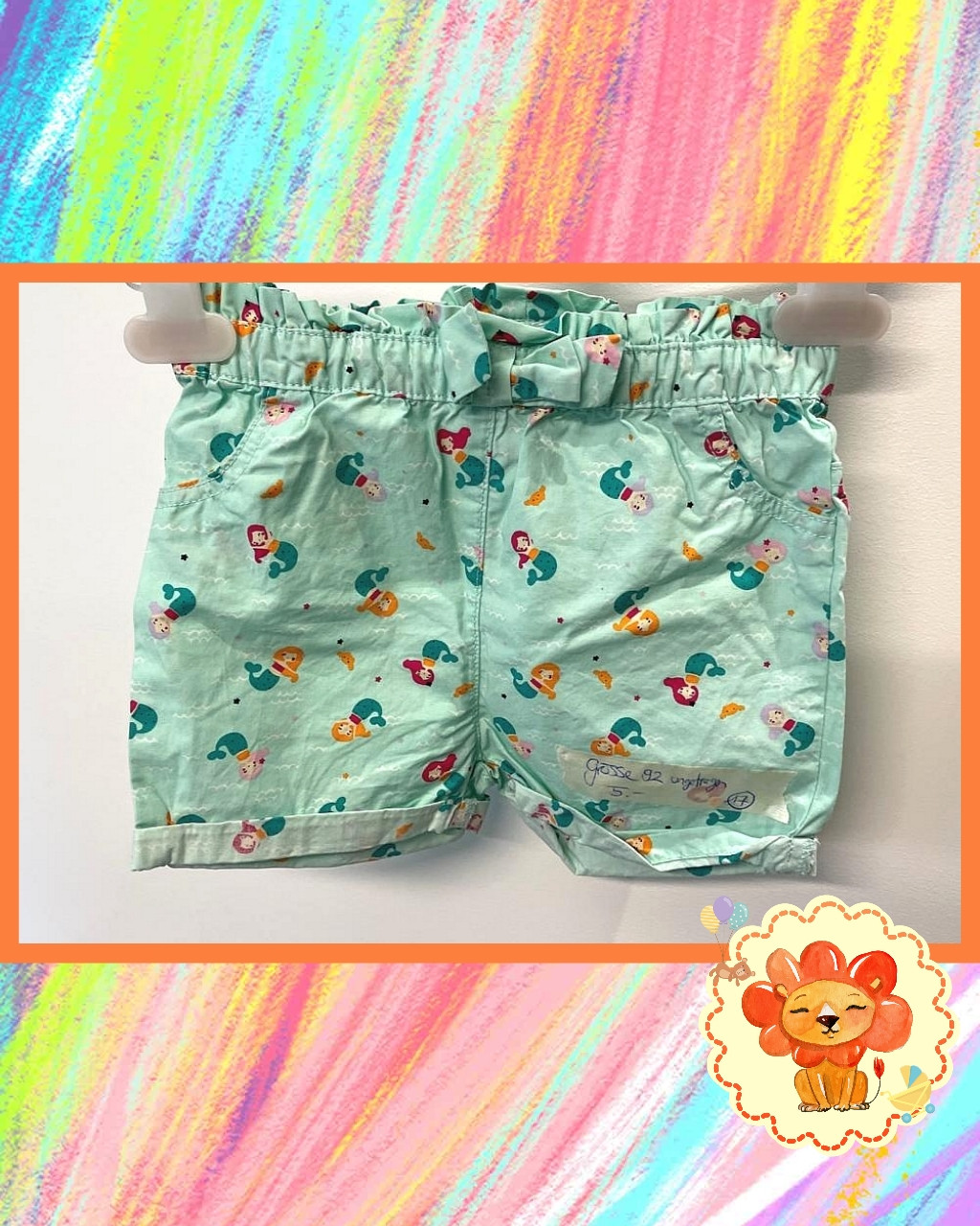 Shorts, kurze Hose Gr. 92 Mädchen Flohmarkt