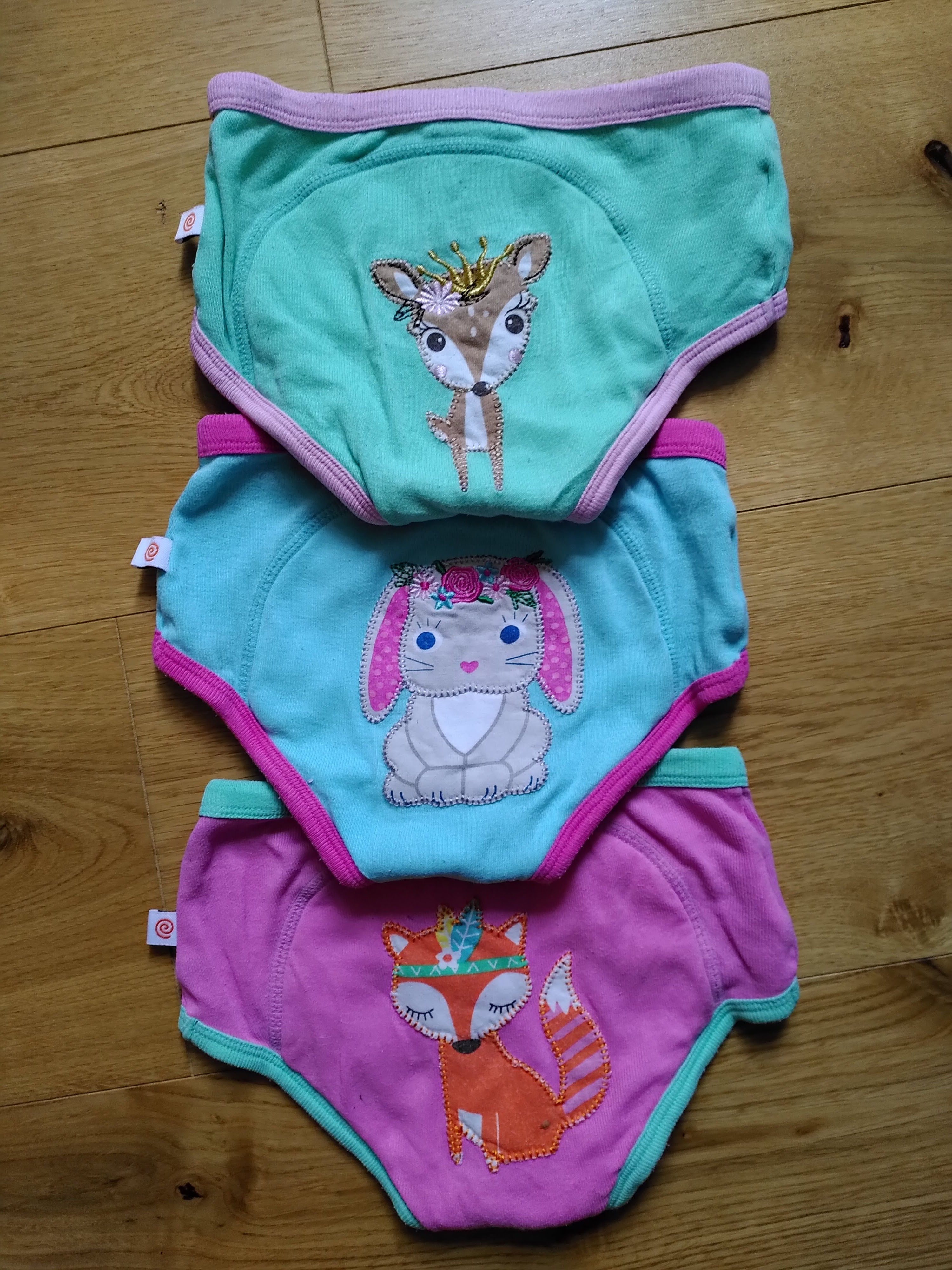 3er Set Trainingsunterhosen Zoocchini