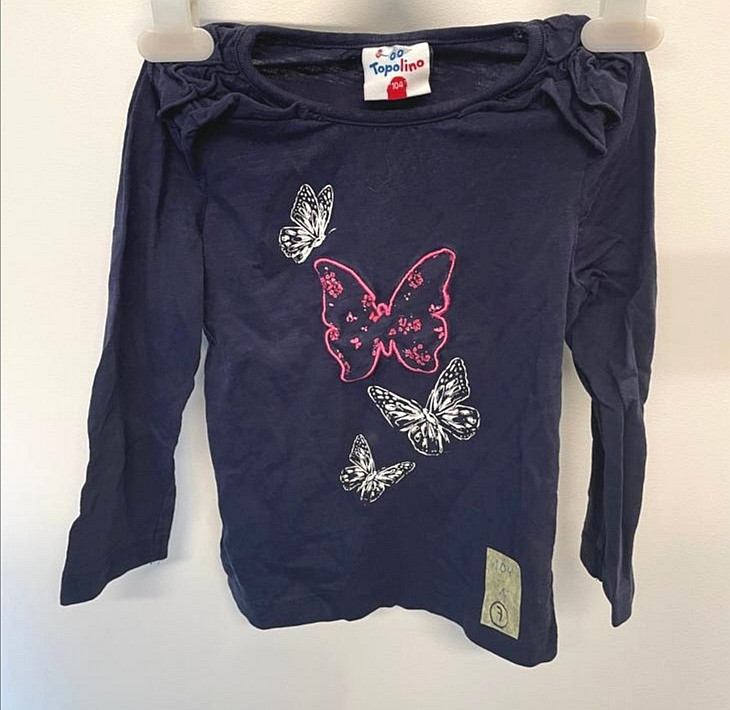 Longsleeve Langarmshirt  Mädchen Gr. 104 Flohmarkt