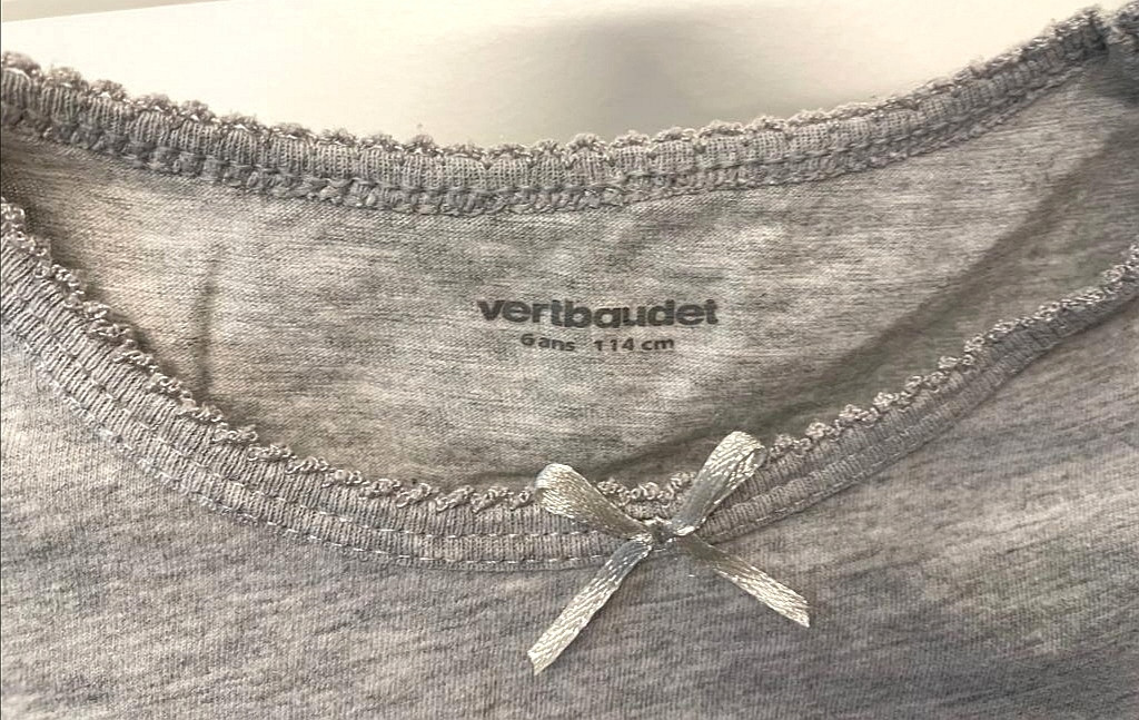 Langarmunterhemd Mädchen Gr. 114 Flohmarkt