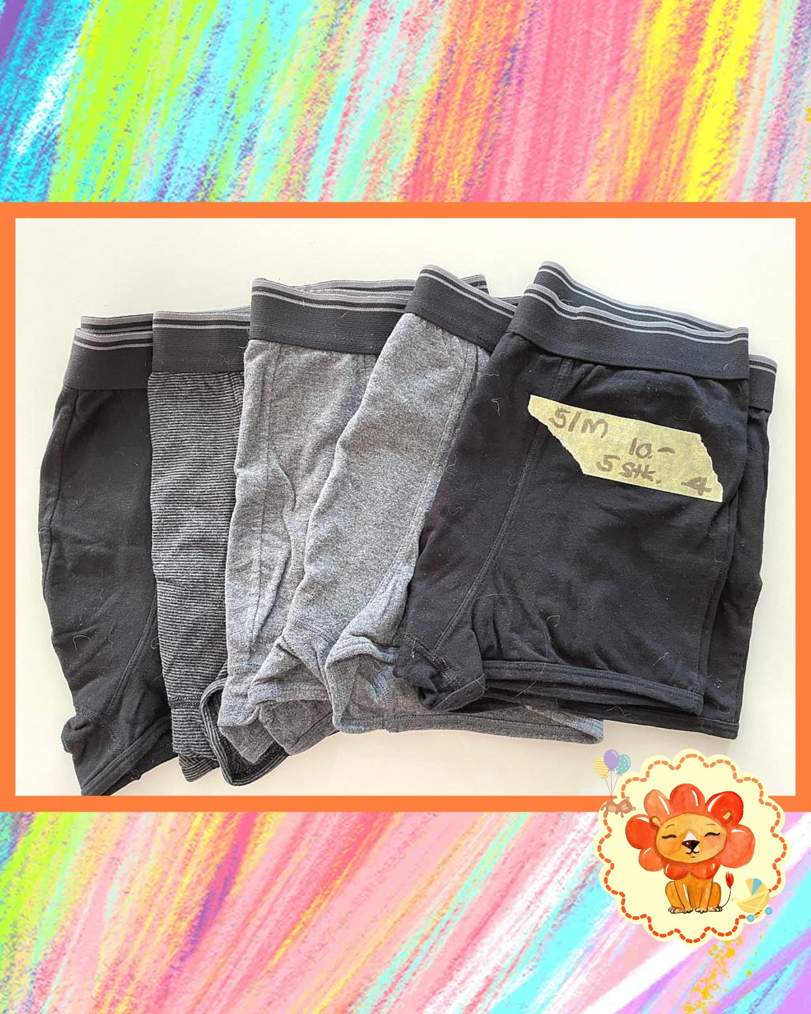 Set Unterhosen, Boxershorts Gr. 5 / M Flohmarkt