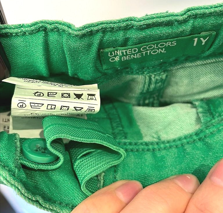 Shorts, kurze Hose Gr. 80 Benetton Flohmarkt