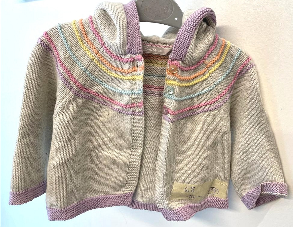 Jacke, Strickjacke Gr. 68 Mädchen Flohmarkt