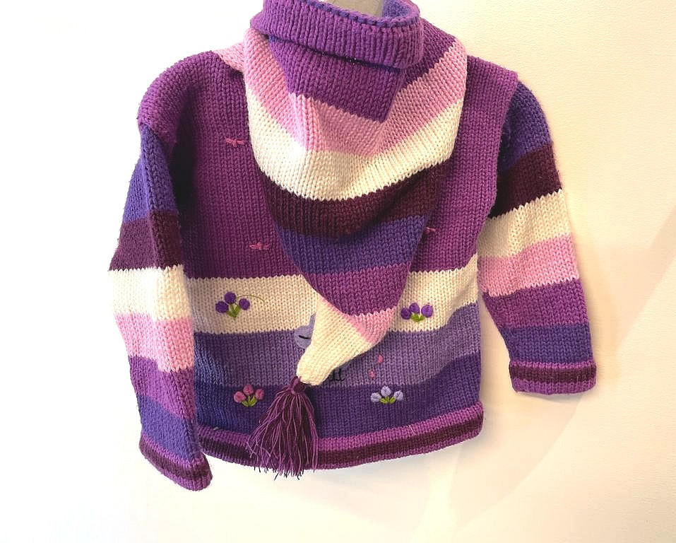 Strickjacke Jacke Gr. 80 Mädchen Flohmarkt