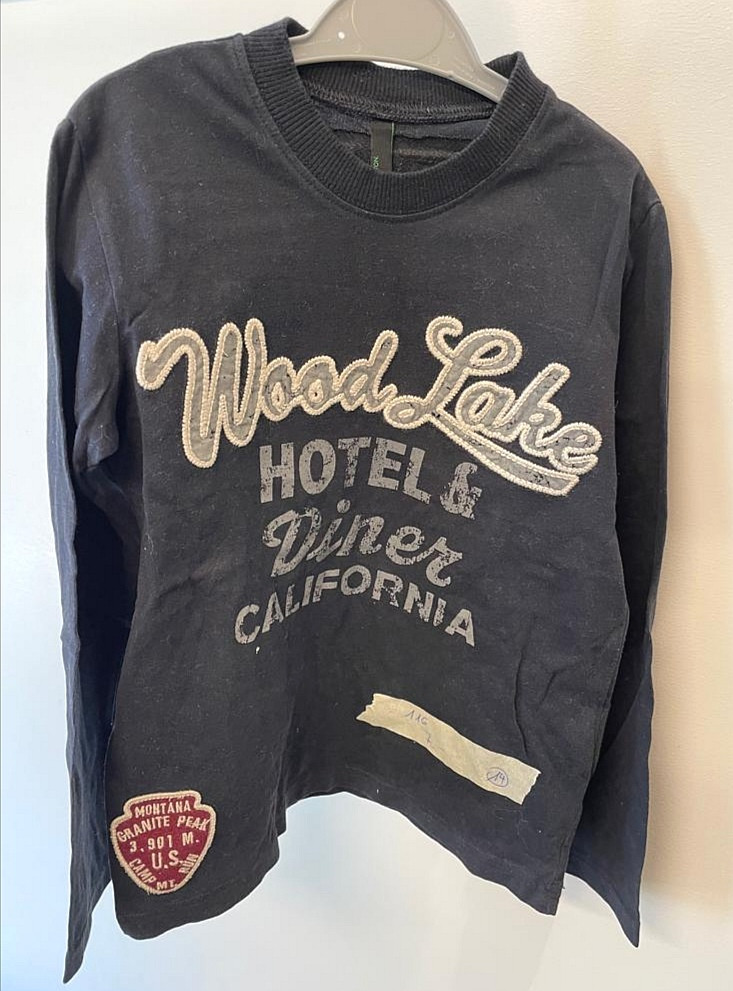 Langarmshirt Gr. 116 Junge Flohmarkt