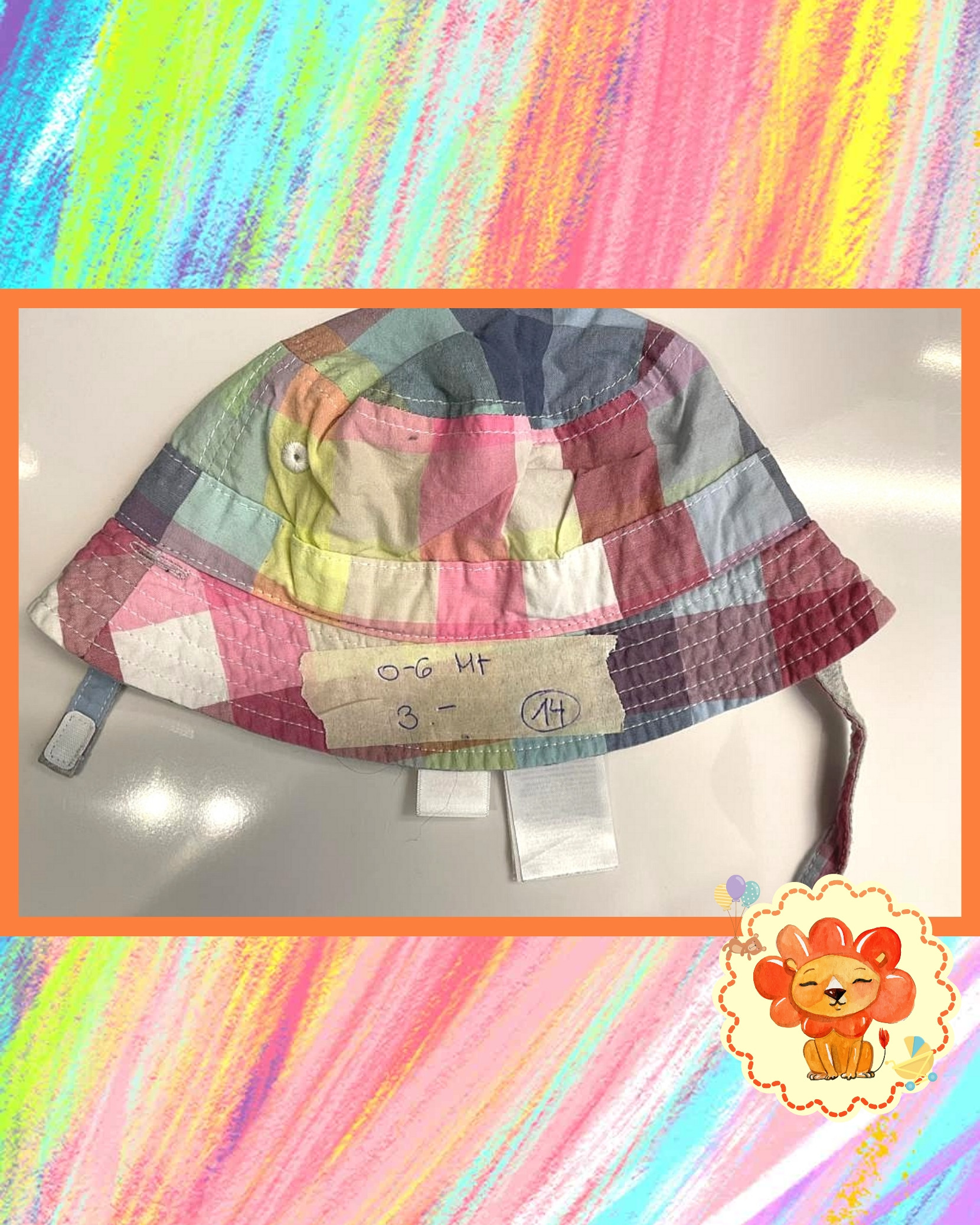 Hut, Sonnenhut Gr. 0-6 Monate 38-40cm GAP Flohmarkt