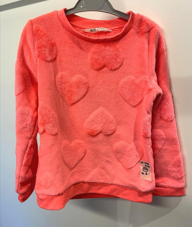 Pulli Pullover Gr. 110-116 Mädchen Flohmarkt