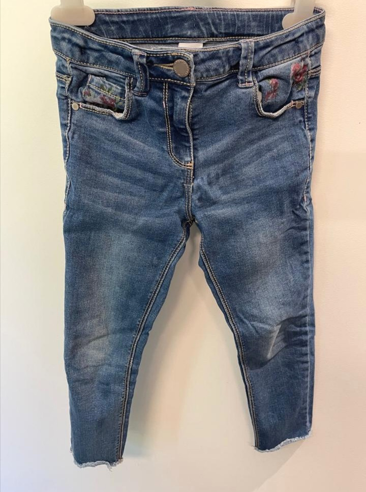 Jeans Hose Gr. 116 Mädchen Flohmarkt