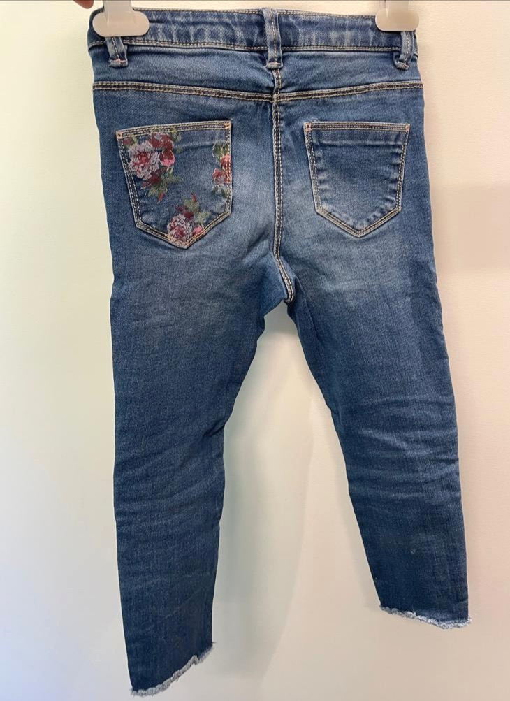 Jeans Hose Gr. 116 Mädchen Flohmarkt