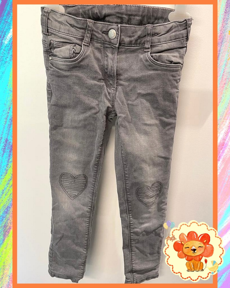 Jeans Hose Gr. 122 Mädchen Flohmarkt