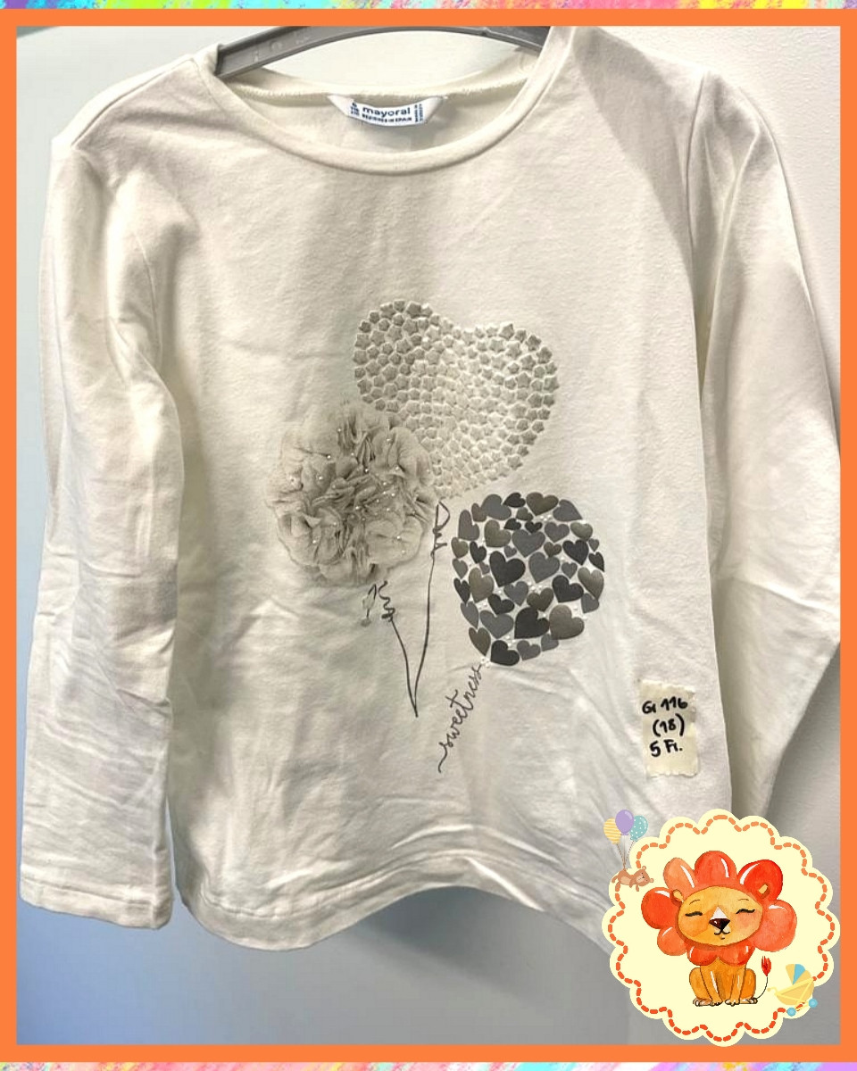 Longsleeve Langarmshirt Gr. 116 Flohmarkt