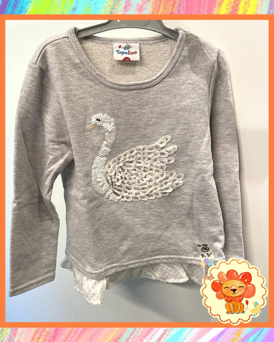 Pulli Pullover Gr. 116 Mädchen Flohmarkt