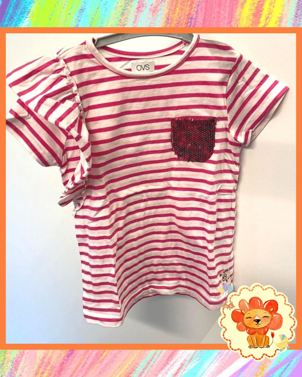 T-Shirt Gr. 116 Mädchen Flohmarkt