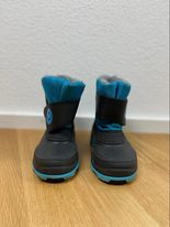 GUMMISTIEFEL GRAU/BLAU
