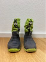 GUMMISTIEFEL GRAU/GRÜN