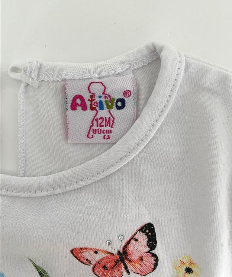 T-Shirt Baby Mädchen Gr. 80 Flohmarkt