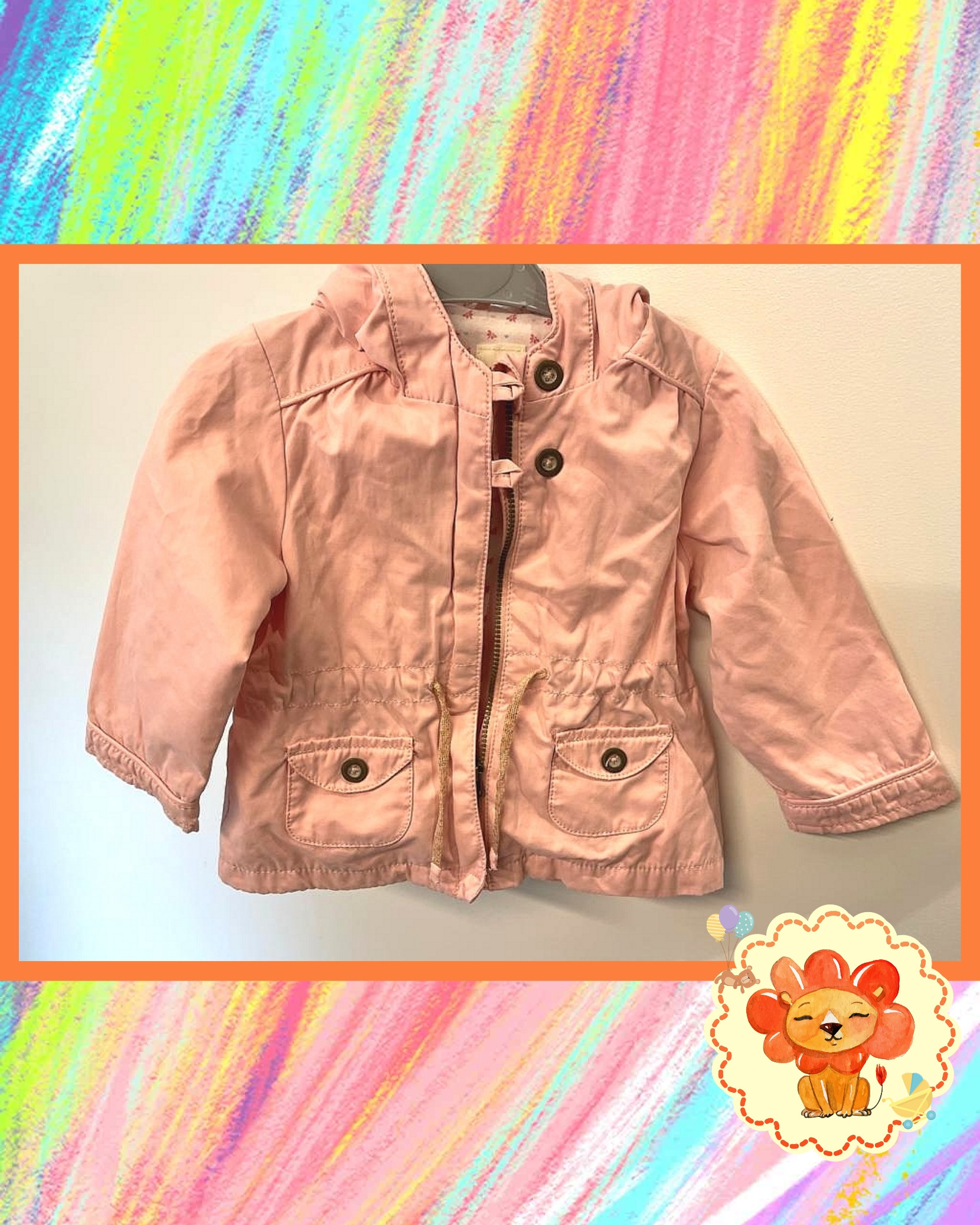 Jacke Mädchen Gr. 80-86 Flohmarkt