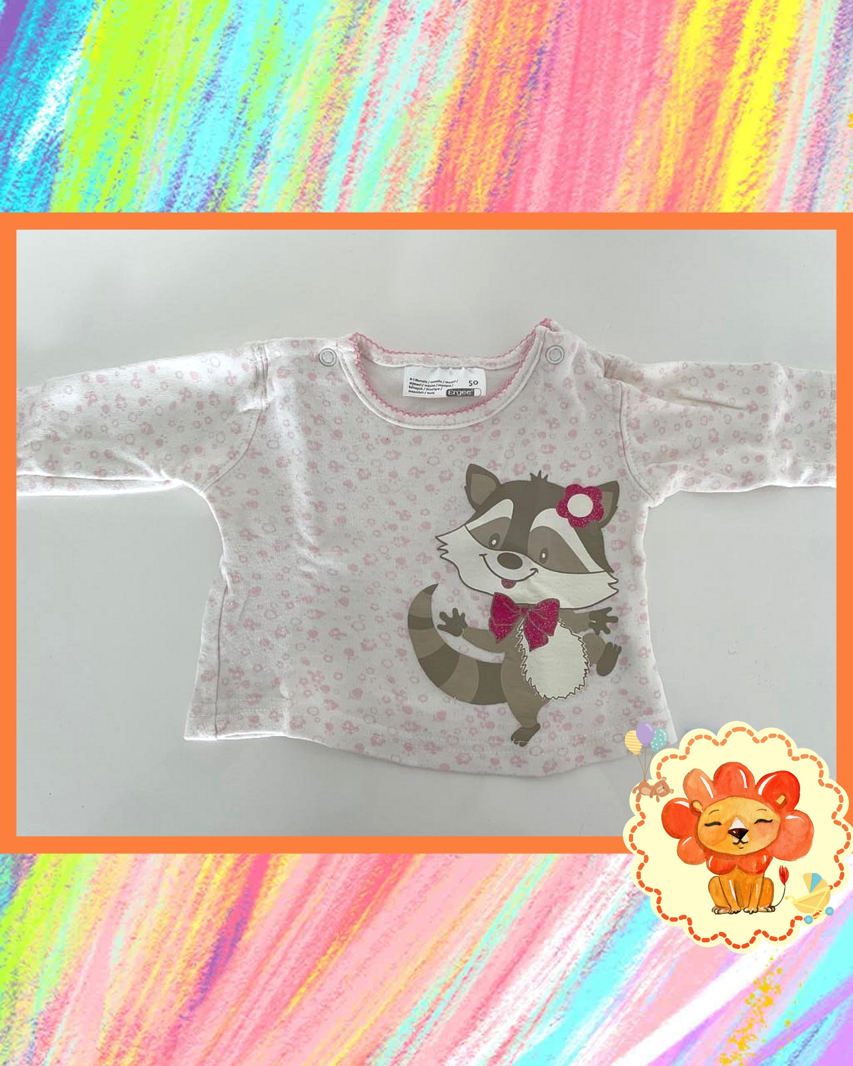 Longsleeve Langarmshirt Baby Gr. 50 Flohmarkt