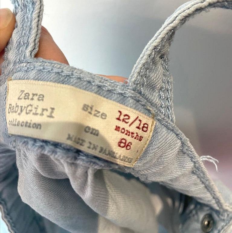 Trägerkleid Kleid Gr. 86 Flohmarkt