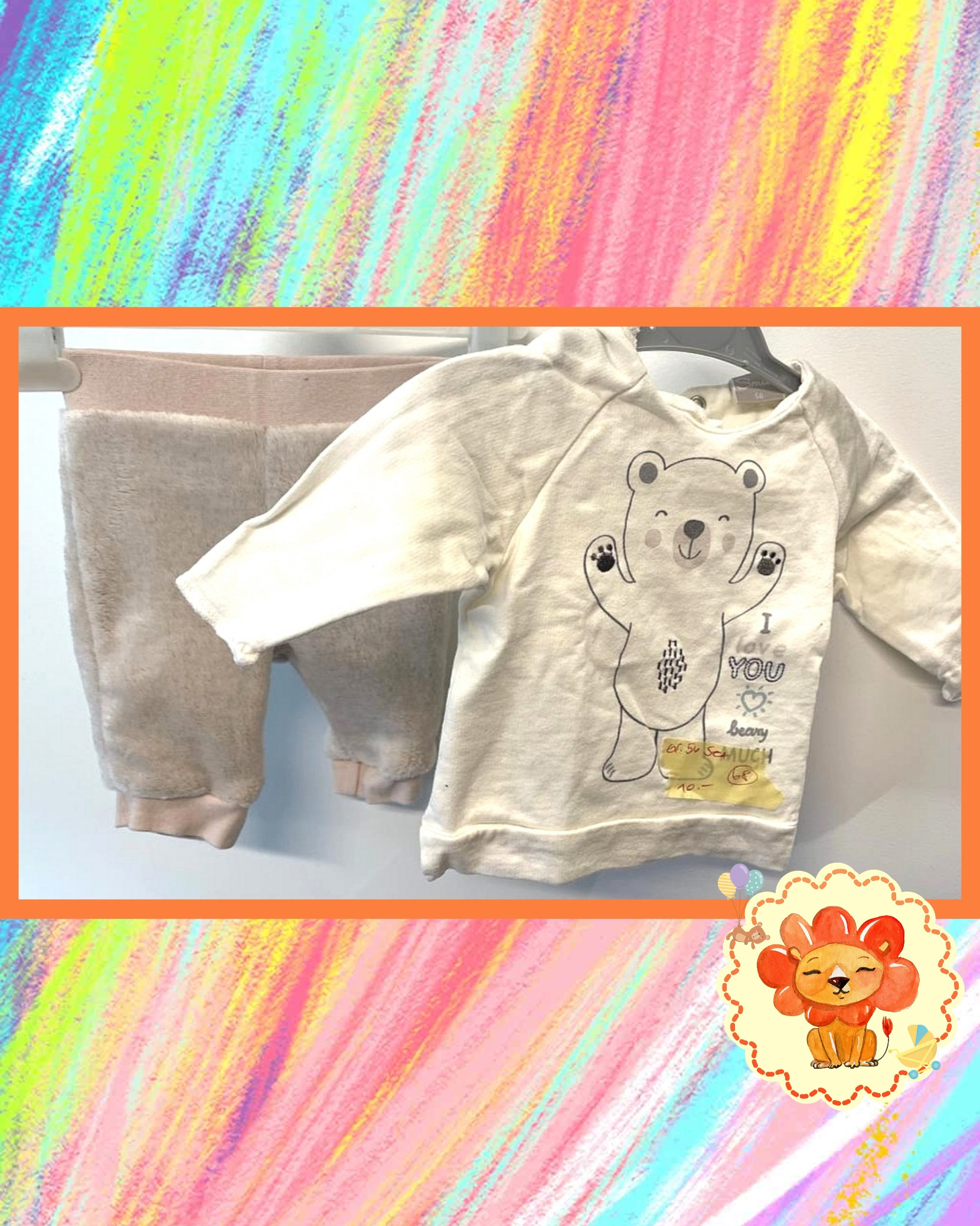 Set Pulli und Hose Gr. 56 Flohmarkt