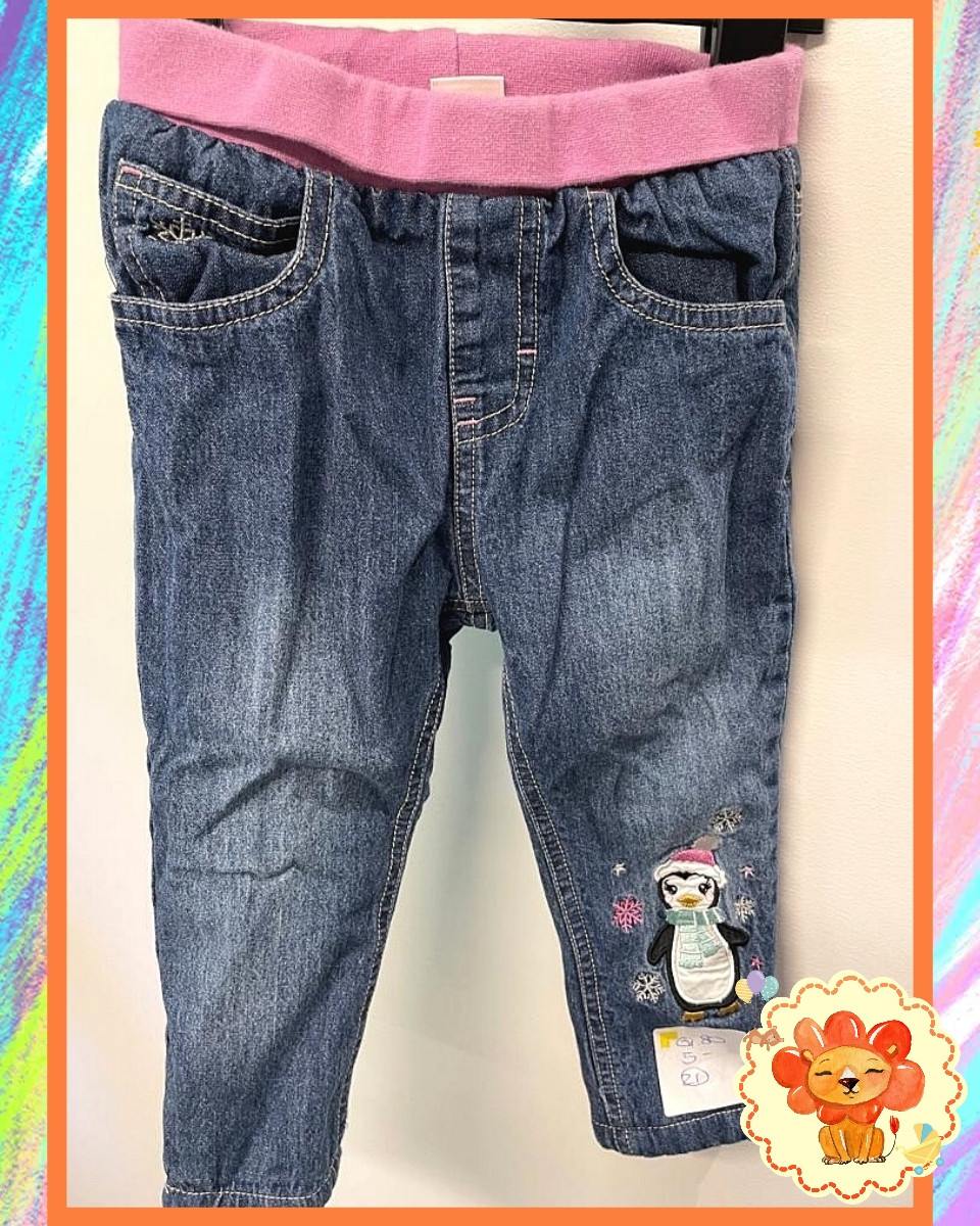 Jeans Hose Gr. 80 Mädchen Flohmarkt