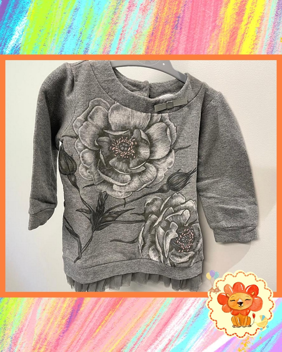 Pulli Pullover Gr. 80 Mädchen Flohmarkt