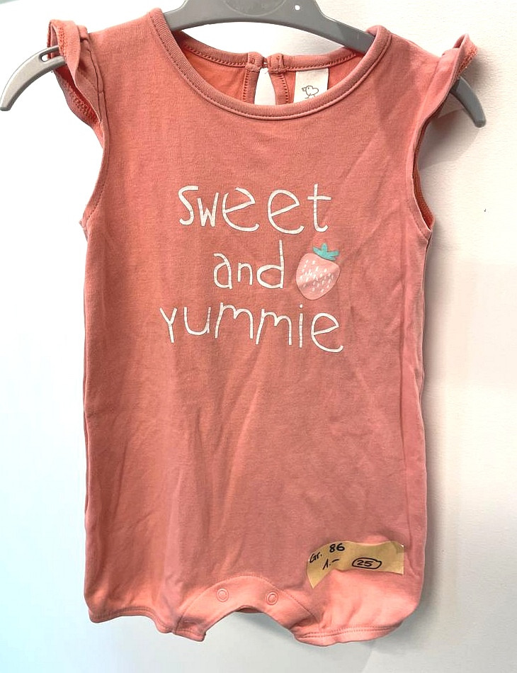 Jumpsuit kurz, Body Gr. 86 Mädchen Flohmarkt