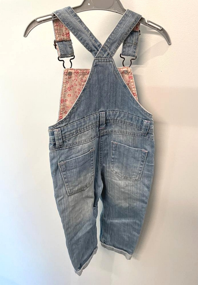 Jeans Latzhose Gr. 80 Mädchen Flohmarkt
