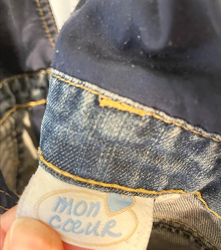 Träger Jeans Kleid Gr. 80 Flohmarkt