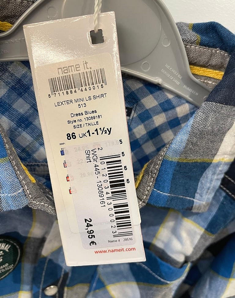 Hemd Gr. 86 Neu Flohmarkt