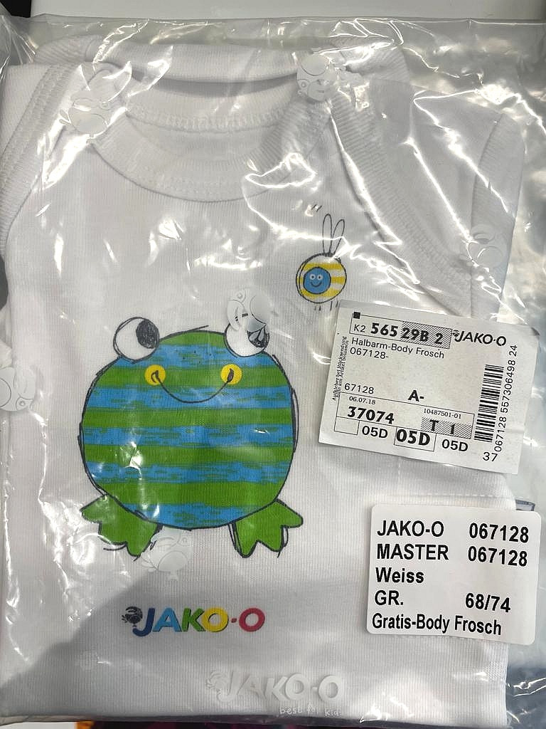 Baby Body Gr. 68-74 Jako-o Neu Flohmarkt