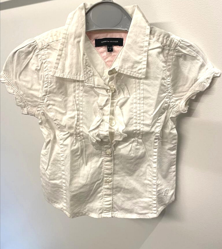 Bluse Gr. 74-80 Tommy Hilfiger Flohmarkt