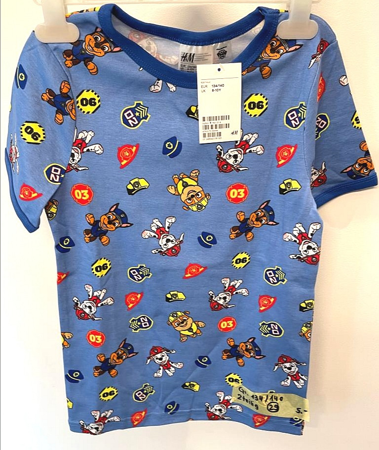 Schlafanzug Shorty Pyjama Paw Patrol sGr. 134-140 Neu Flohmarkt