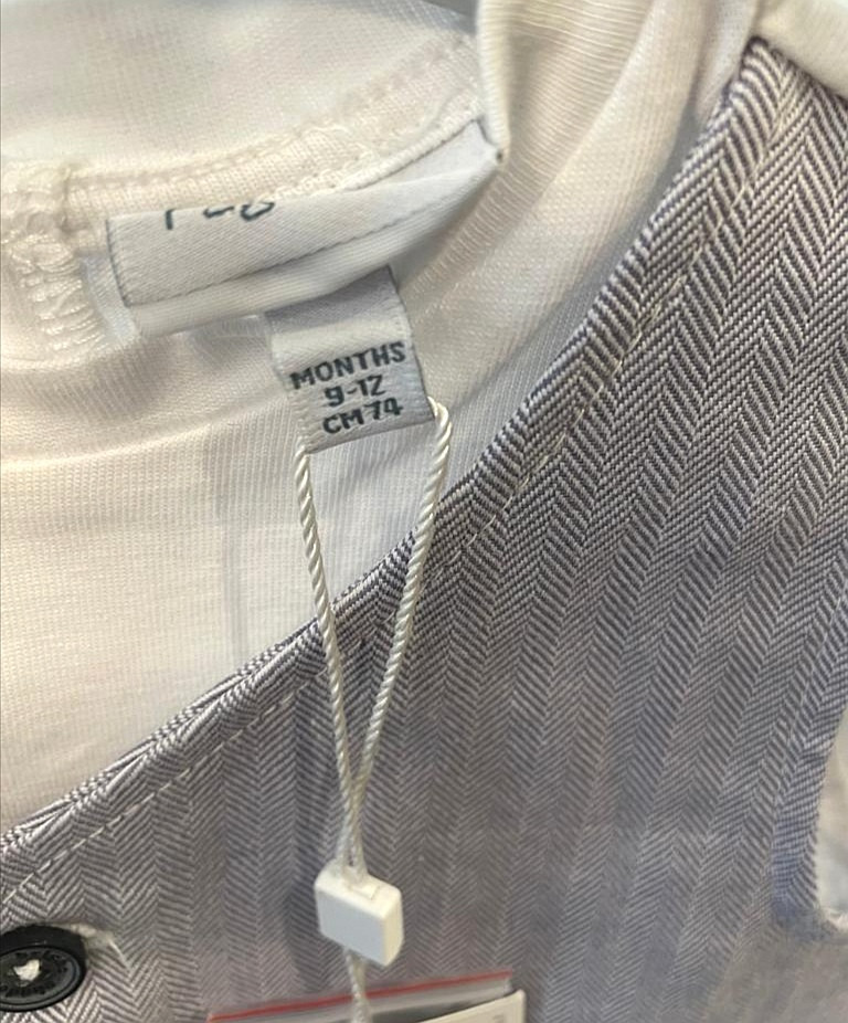 Baby Body mit Weste Gr. 74 Neu Flohmarkt