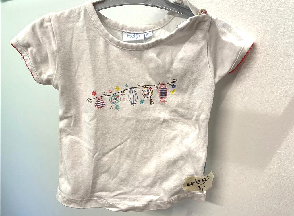 T-Shirt Baby Mädchen Gr. 68 Flohmarkt