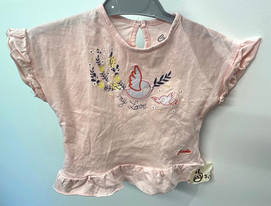 T-Shirt Mädchen Gr. 62 Flohmarkt