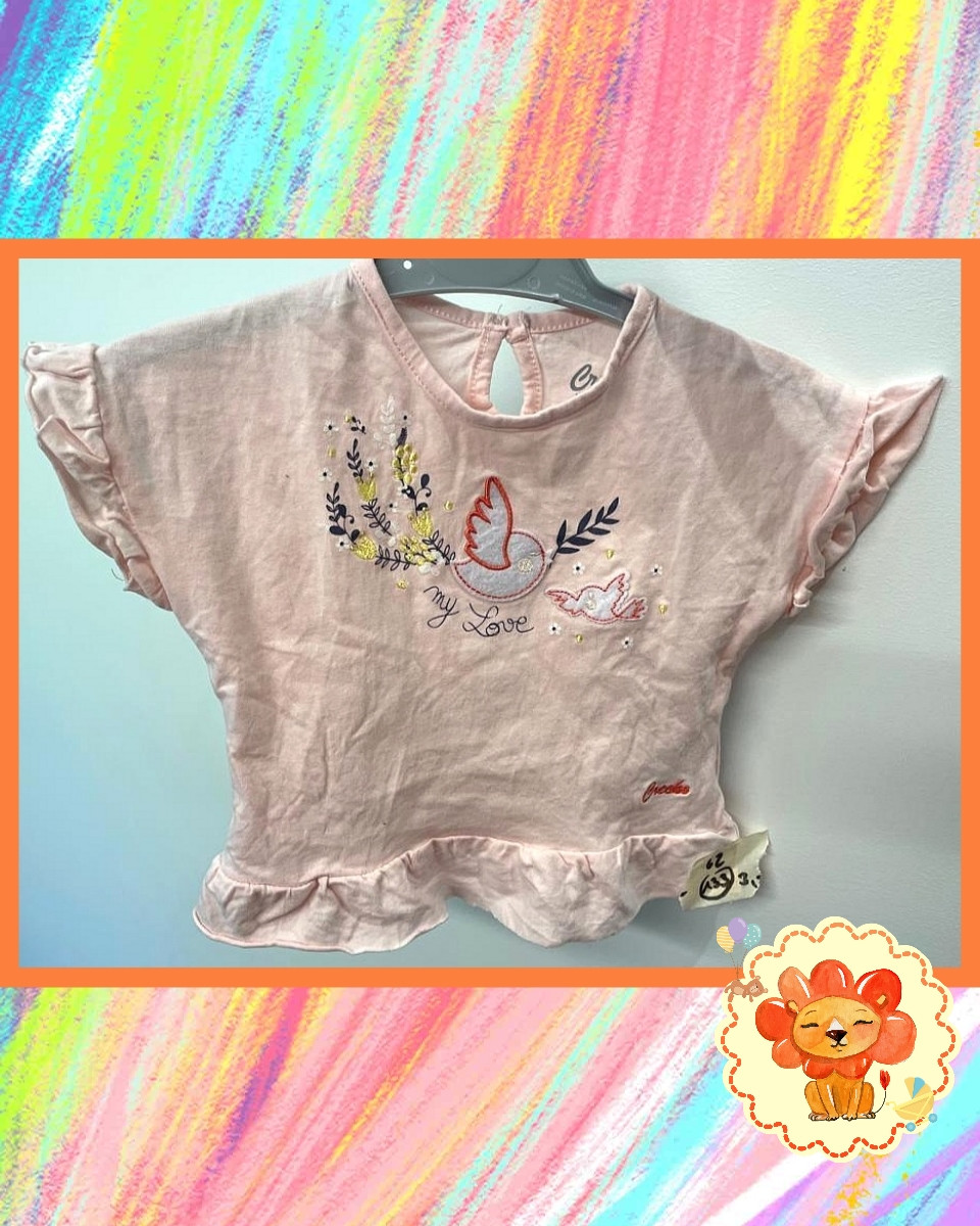 T-Shirt Mädchen Gr. 62 Flohmarkt