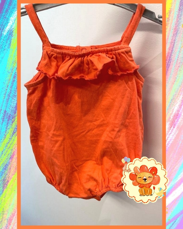 Body, Trägerbody Mädchen Gr. 68 Flohmarkt