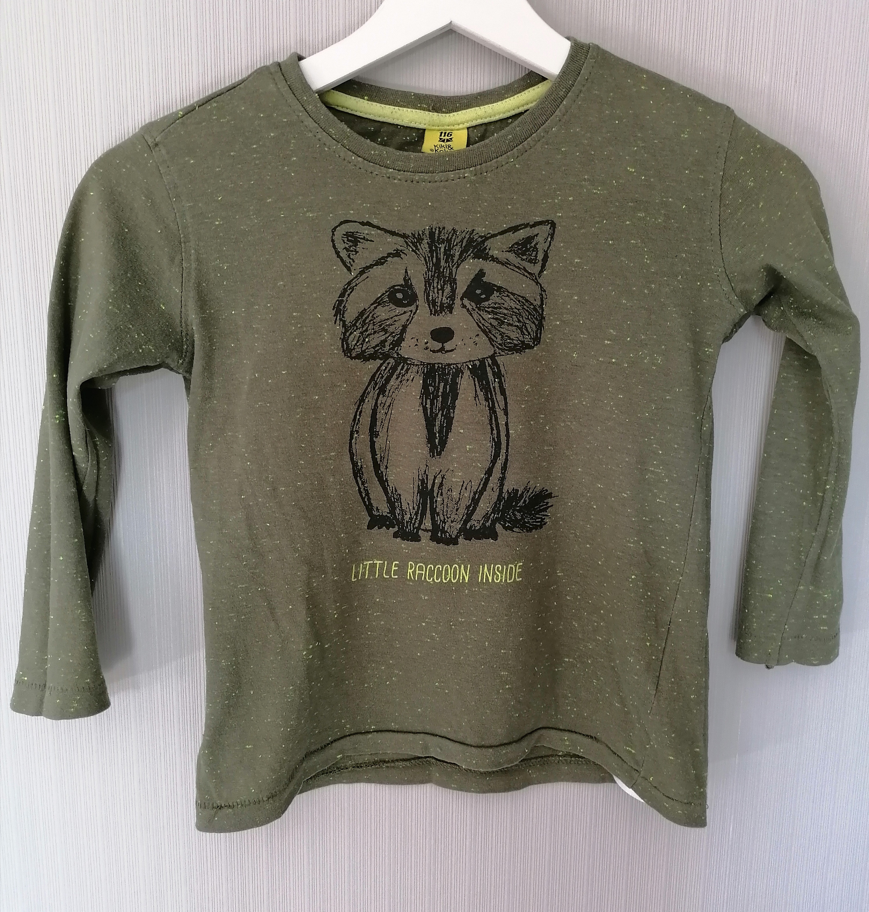 Langarmshirt Gr. 116 Junge Flohmarkt