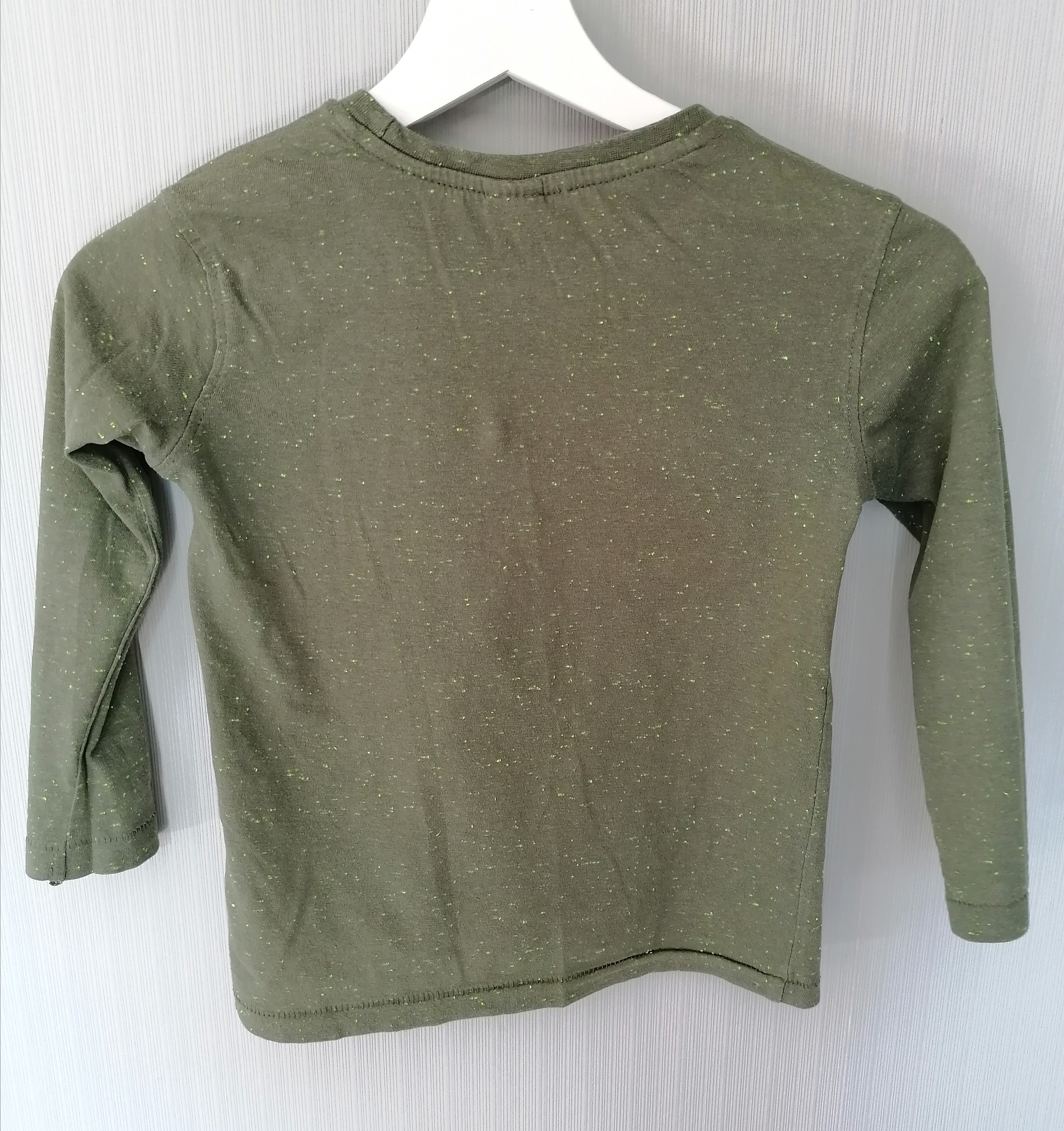 Langarmshirt Gr. 116 Junge Flohmarkt