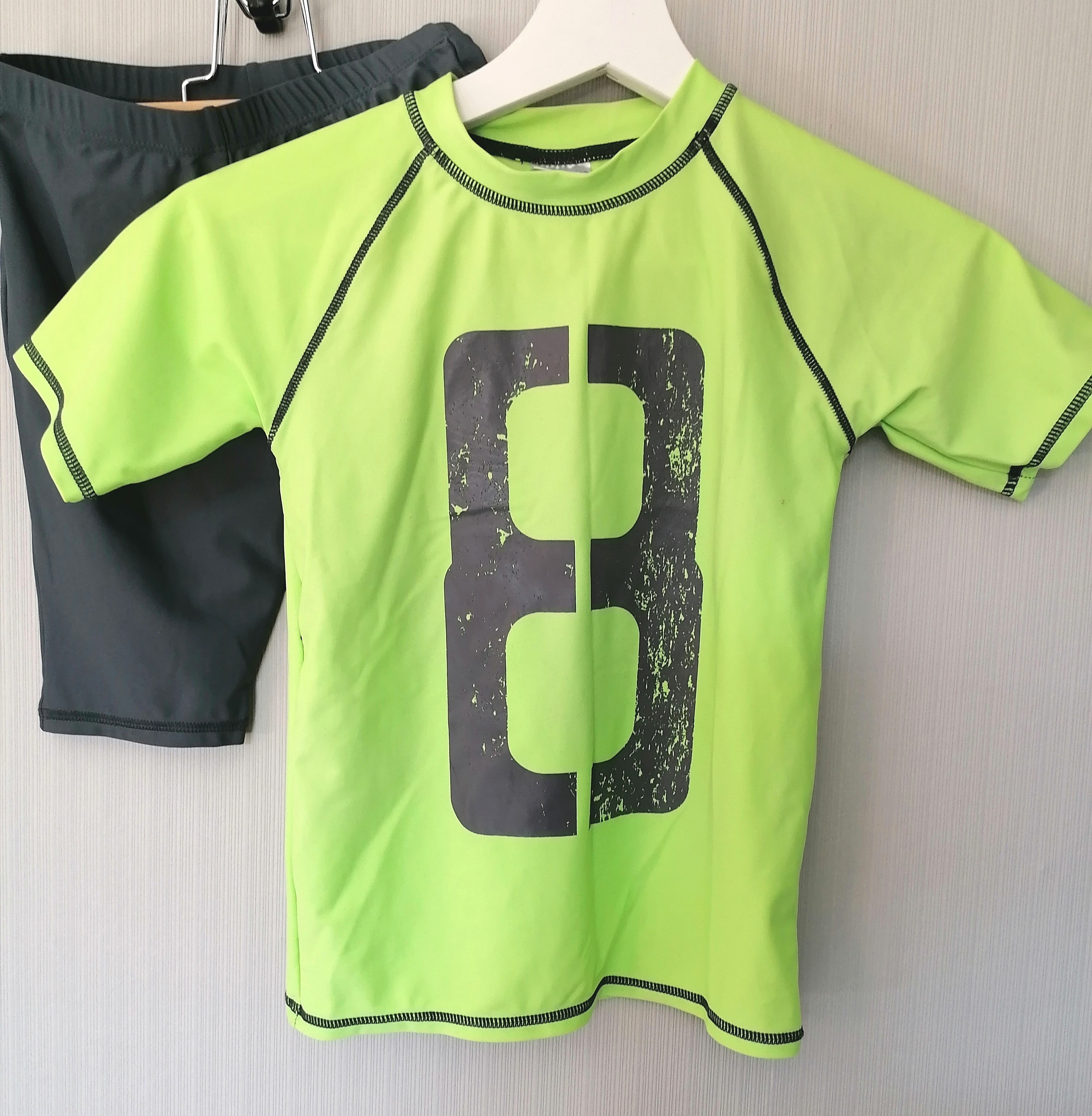 Badeanzug 2 teilig Gr. 110-116 Junge Flohmarkt