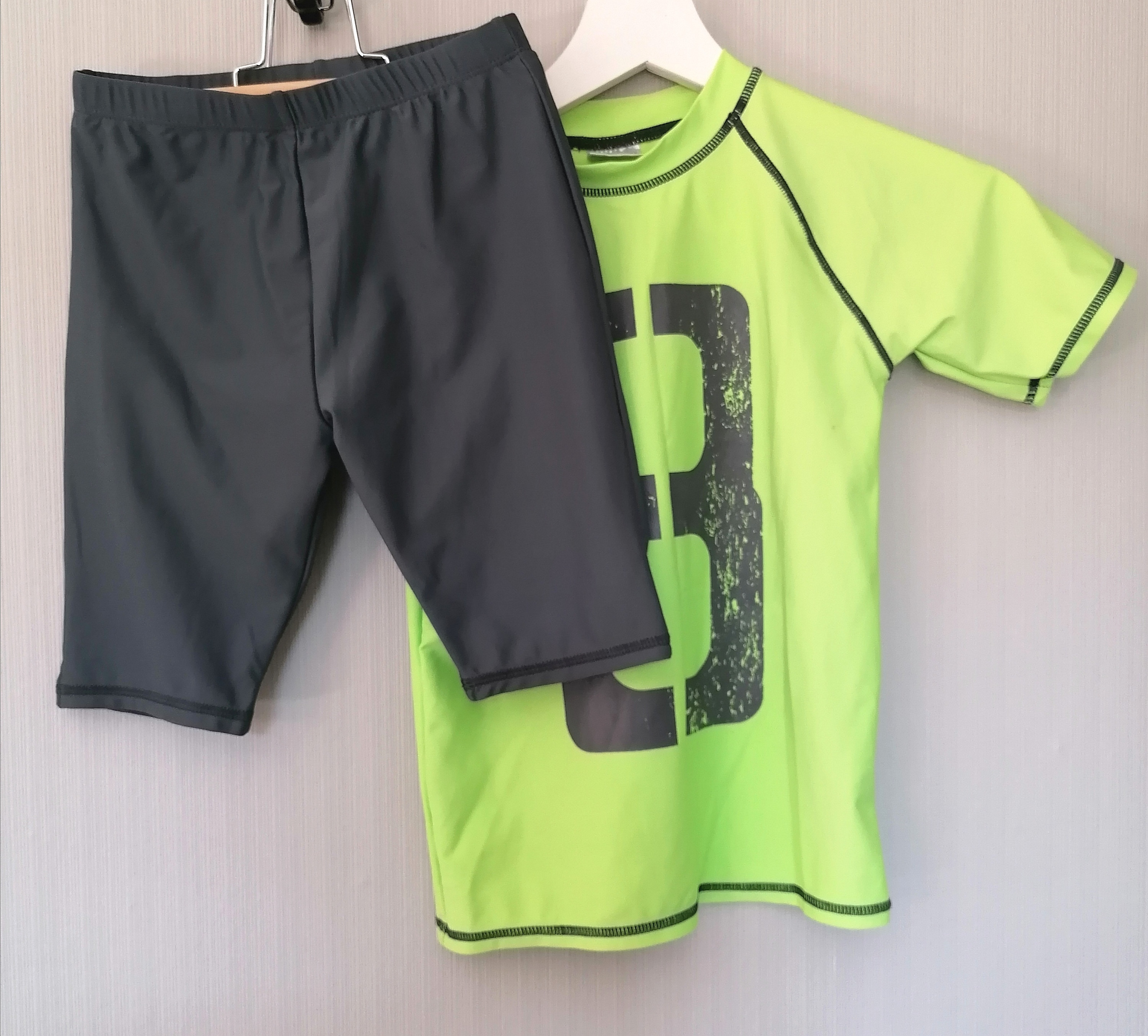 Badeanzug 2 teilig Gr. 110-116 Junge Flohmarkt