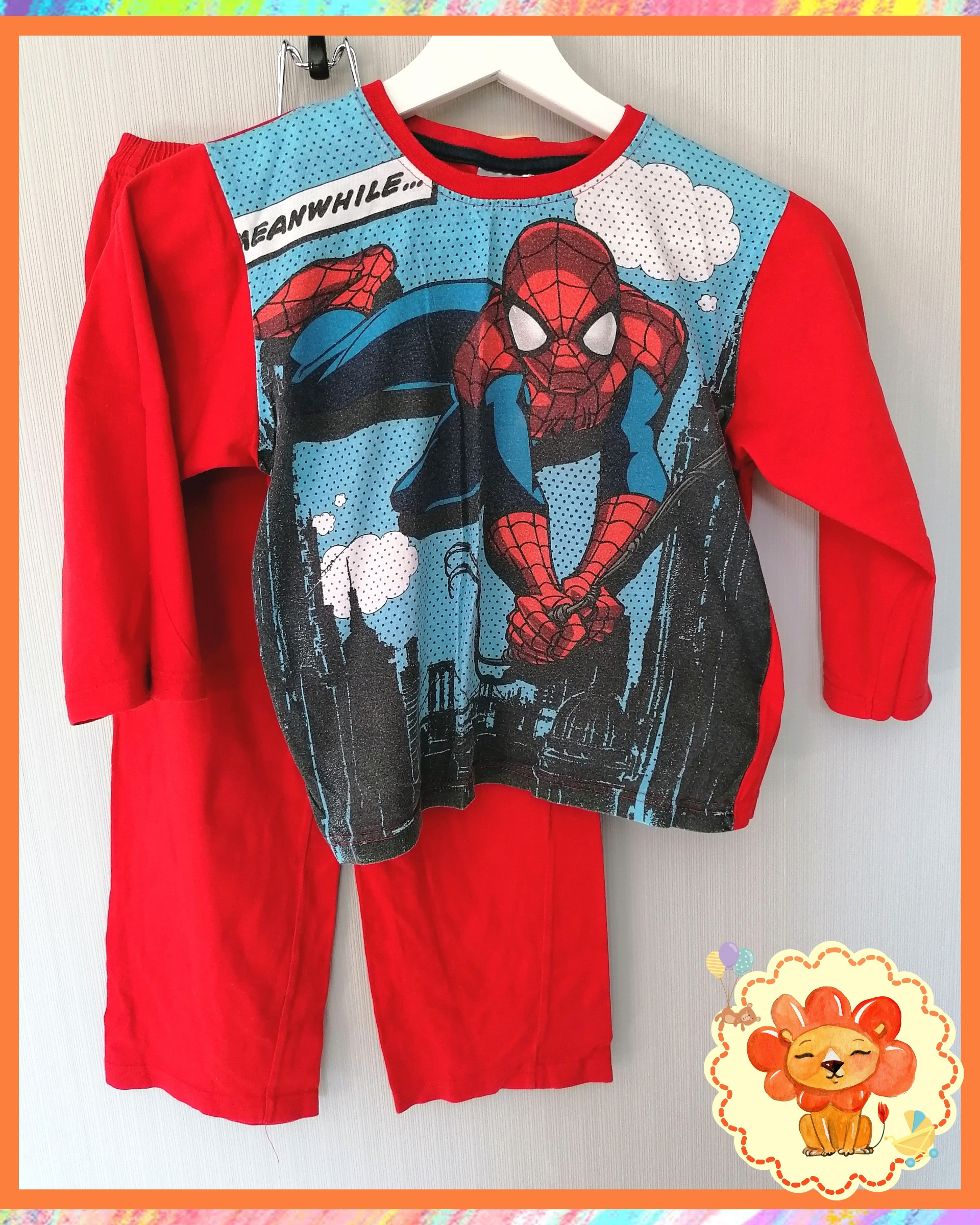 Pyjama Schlafanzug für Jungs Gr. 110-116  Flohmarkt