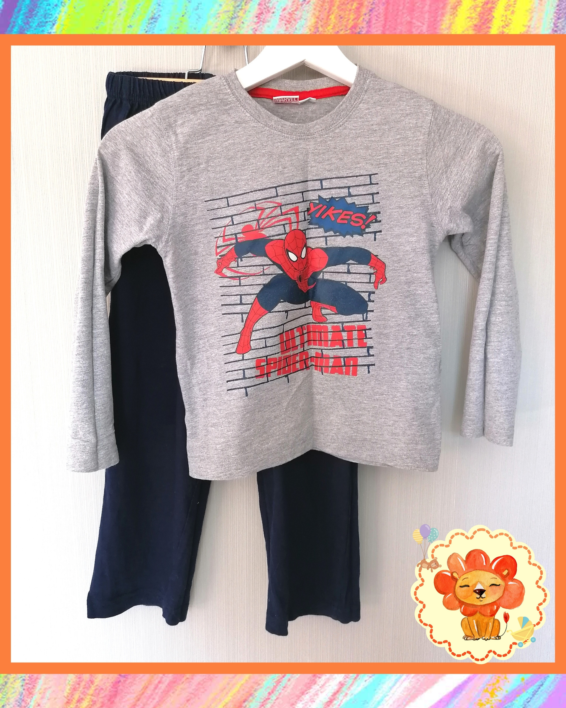 Pyjama Schlafanzug für Jungs Gr. 110-116  Flohmarkt