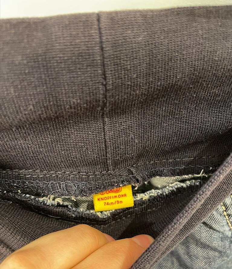 Jeans Hose Steiff Gr. 74 Flohmarkt