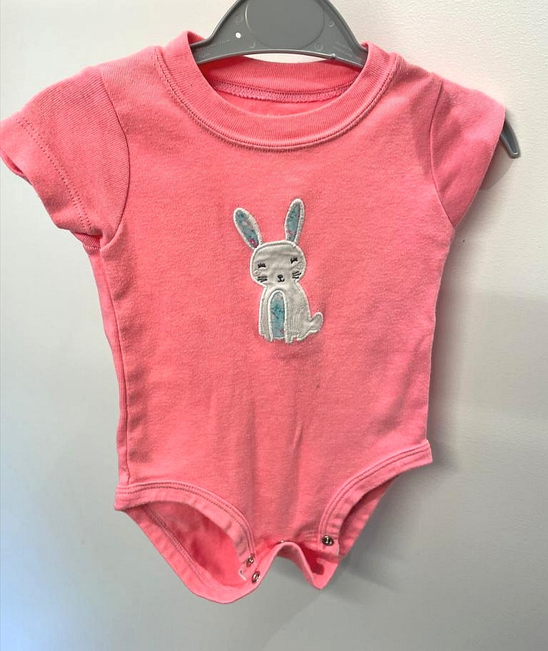 Body Kurzarmbody Gr. 68-74 Mädchen Flohmarkt