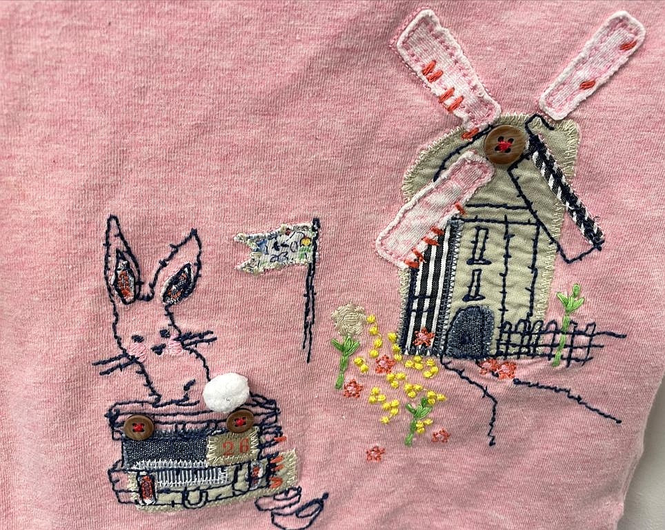 Longsleeve Langarmshirt Gr. 62 Mädchen Flohmarkt