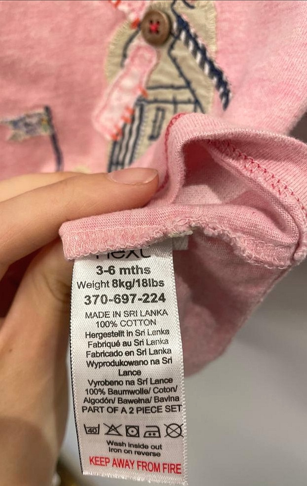 Longsleeve Langarmshirt Gr. 62 Mädchen Flohmarkt