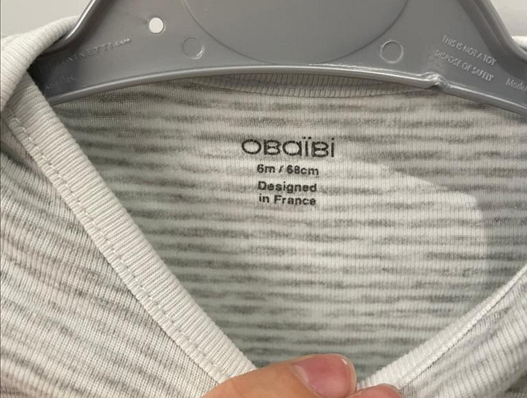 Body Langarmbody Gr. 68 Flohmarkt